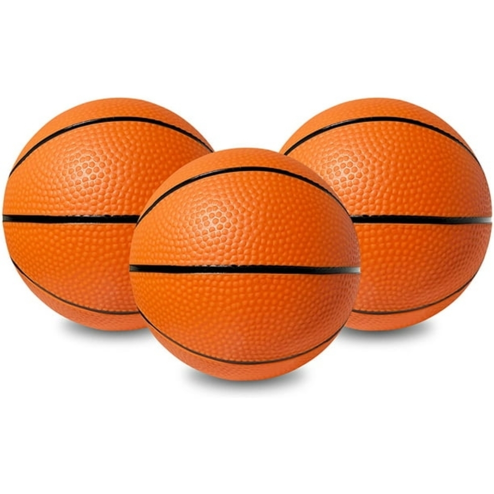 5 Inch Mini Basketball Balls Indoor Outdoor Play 3 Pack- New